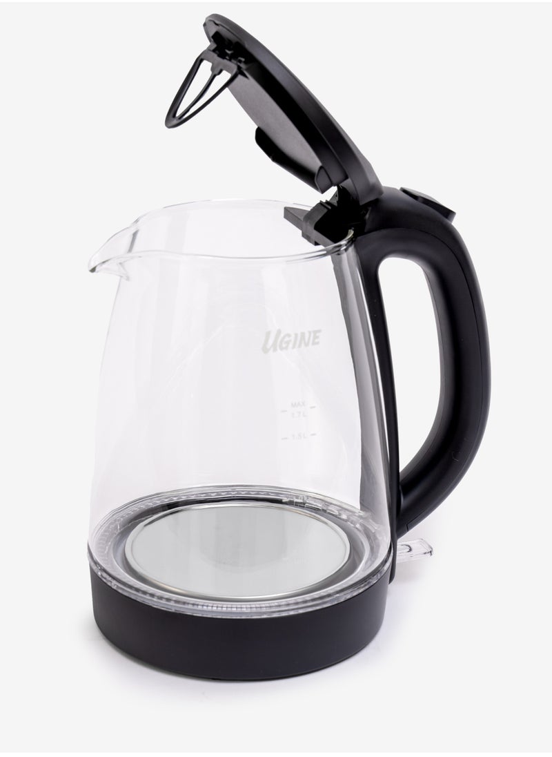 UGINE Ugine Glass Water Kettle, 1.7 L - USAKG  - Image 2