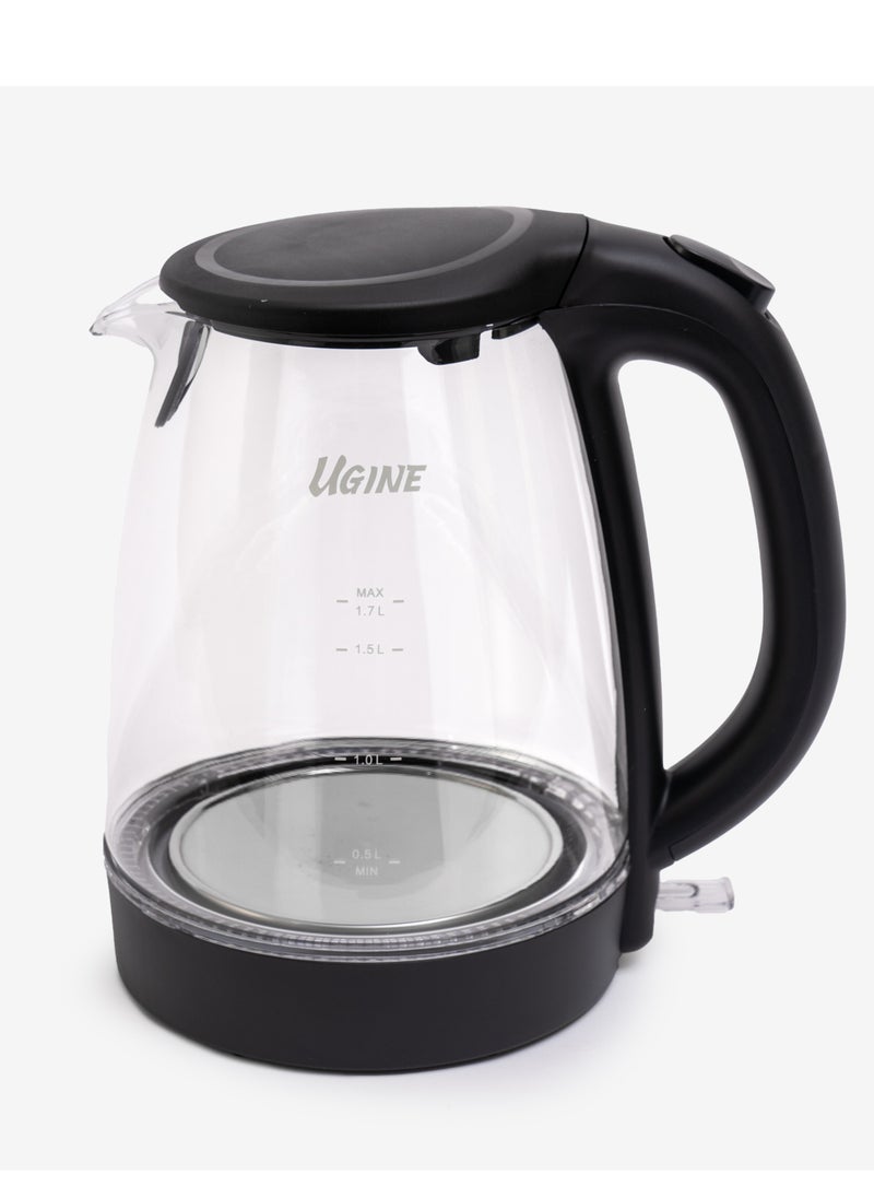 UGINE Ugine Glass Water Kettle, 1.7 L - USAKG  - Image 1