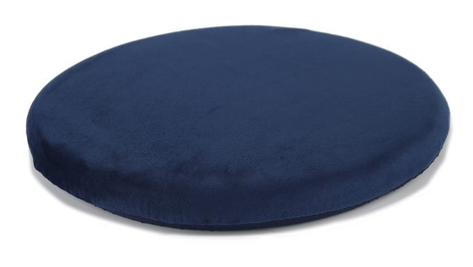 15 Round Seat Cushion Memory Foam Stool Cushion for Stool Chair Navy