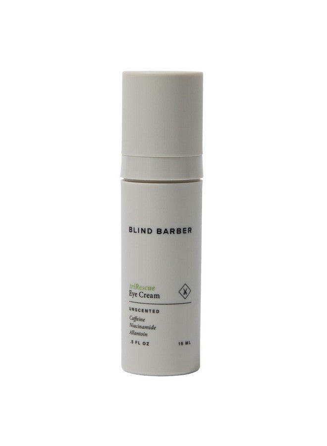 Blind Barber Trirescue Eye Cream Eye Cream For Men Formulated With Caffeine Niacinamide & Allantoin To Illuminate & Awaken Skin Under Eyes & Combat Dark Circles Mens Eye Cream (0.5Oz / 15Ml) - Image 1