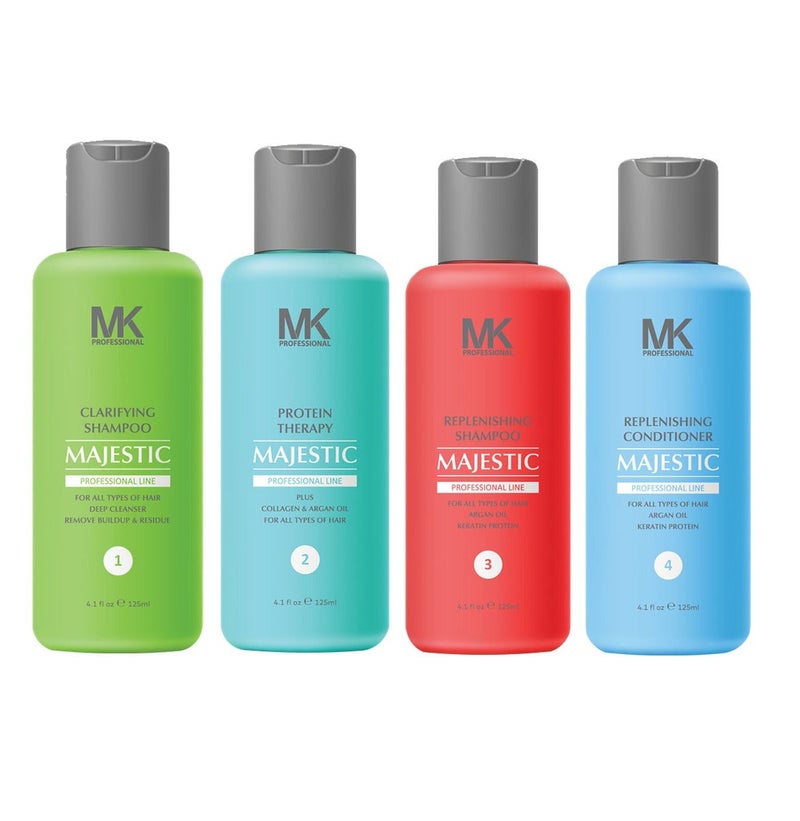 Majestic Keratin Majestic Protein Therapy Hair Treatment Complete Kit (125ml) - Image 1