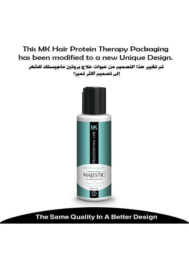 Majestic Keratin Majestic Protein Therapy Hair Treatment Complete Kit (125ml) - Image 2