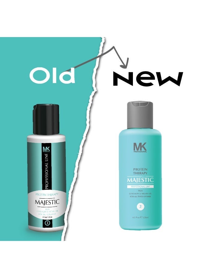 Majestic Keratin Majestic Protein Therapy Hair Treatment Complete Kit (125ml) - Image 3