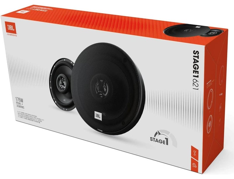 جي بي إل سماعات جي بي ال  ستيج 1 621 اف  للسيارات  ضمان سنتين - Image 1