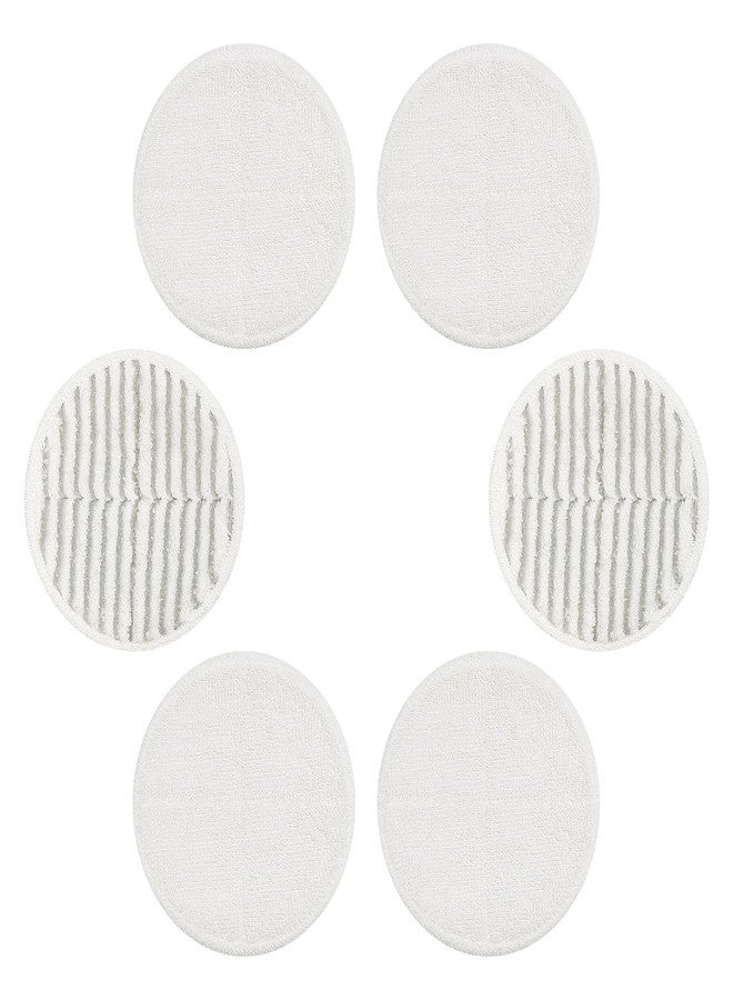 Vypart 2124 2039 Replacement Pads for Bissell Spinwave Spin Mop, Compatible with Bisell Spinwave 2039A 2039Q 2039T 2039W 20391 20395 20399 2307 23157 2315A Mop Pad Kit, 2 Scrubby Pads and 4 Soft Pads Vypart - Image 1
