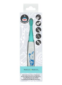 Marcus & Marcus Kids Sonic Silicone Toothbrush - Blue  - Image 2