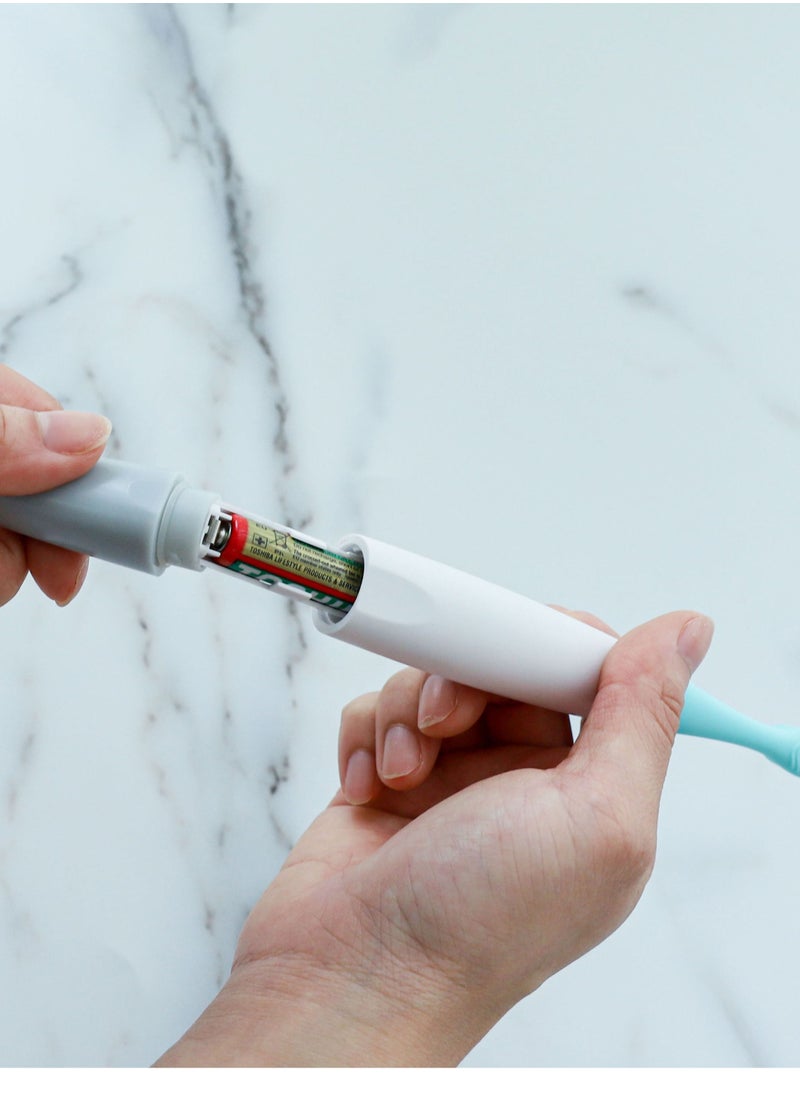 Marcus & Marcus Kids Sonic Silicone Toothbrush - Blue  - Image 3