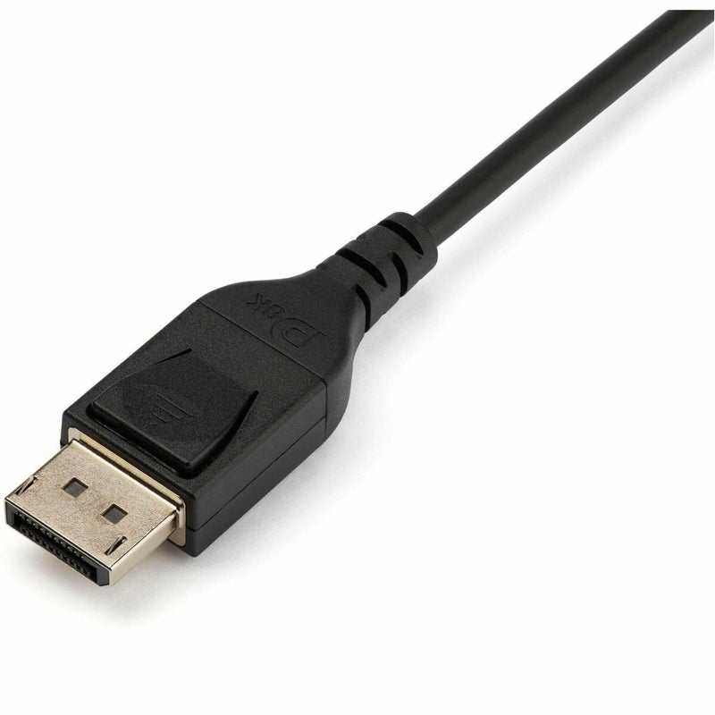 Startech.com StarTech.com 2m VESA Certified DisplayPort 1.4 Cable - 8K 60Hz HBR3 HDR - 6ft Super UHD DisplayPort to DisplayPort Monitor Cord - Ultra HD 4K 120Hz DP 1.4 Slim Video Cable M/M DP Connector (DP14MM2M)  - Image 5