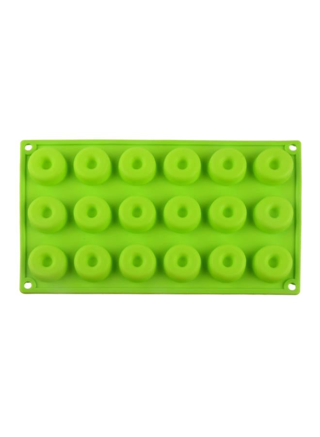 Bluejw In Stock Silicone 18 Donut Cake Mold Cookie Mold Silicone Baking Circle Mold High Temperature Resistant - Image 1