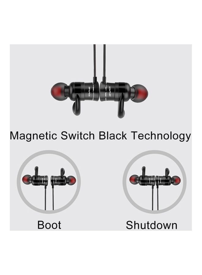 NIBEMINENT AK5 Bluetooth In-Ear Earphone With Mic Silver/Black - Image 5