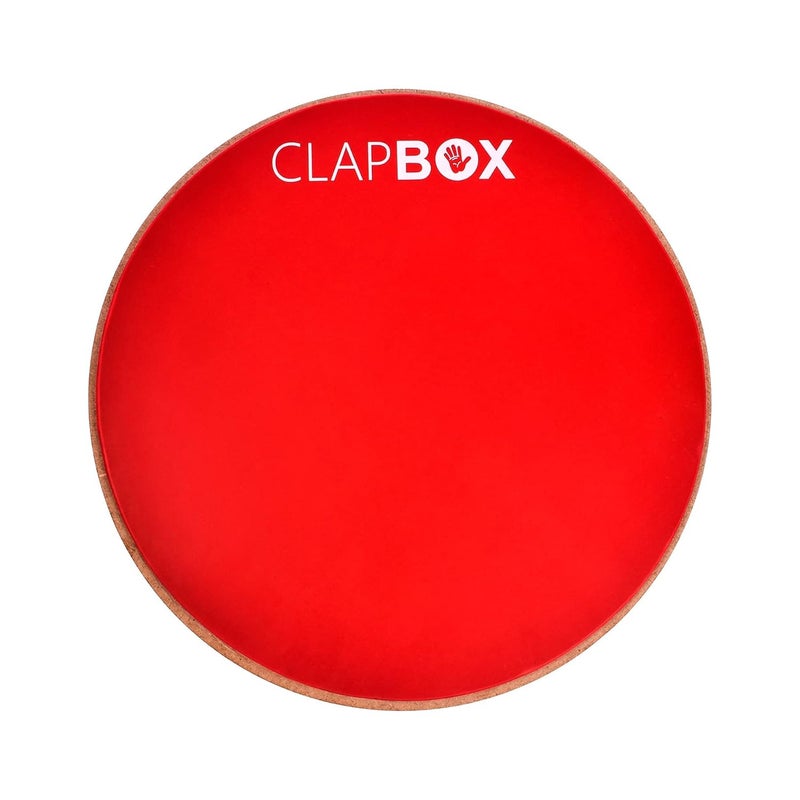 Clapbox وسادة تدريب الطبول - 8 بوصات، حمراء، CB-PPD (وسادة تدريب فقط) - Image 1