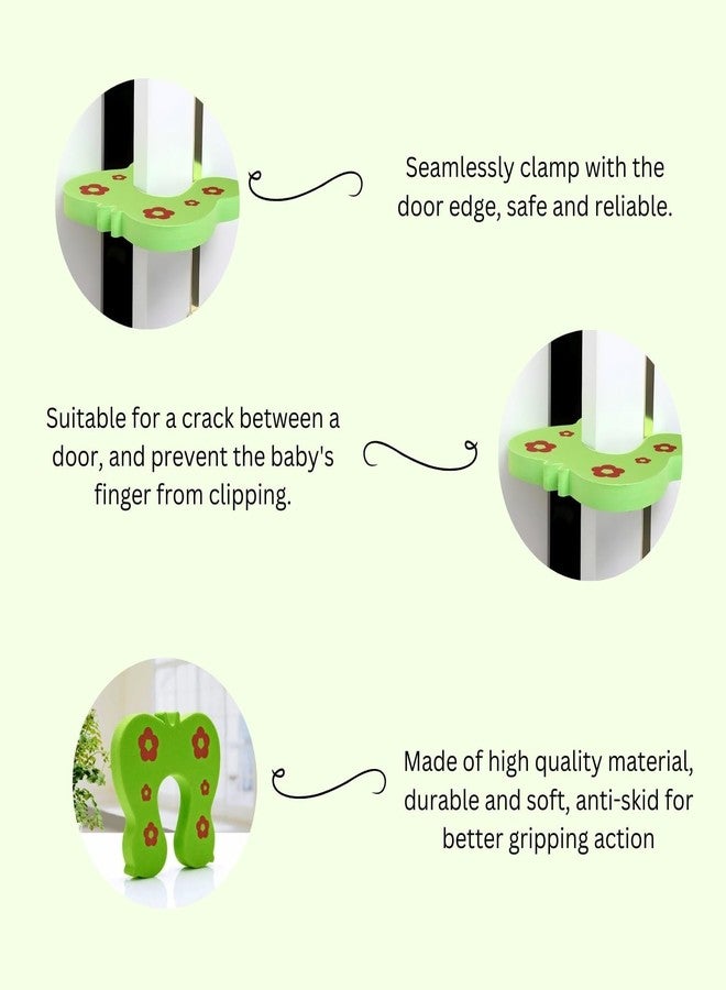 Takositio Safety Door Guard for Kids - Soft Foam Door Stopper for Baby & Pet - Anti-Pinch Finger Protector - Child Safety Door Stopper - Prevents Slamming & Finger Injuries - Baby Door Protection (Pack of 4) - Image 5