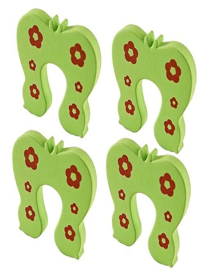 Takositio Safety Door Guard for Kids - Soft Foam Door Stopper for Baby & Pet - Anti-Pinch Finger Protector - Child Safety Door Stopper - Prevents Slamming & Finger Injuries - Baby Door Protection (Pack of 4) - Image 1