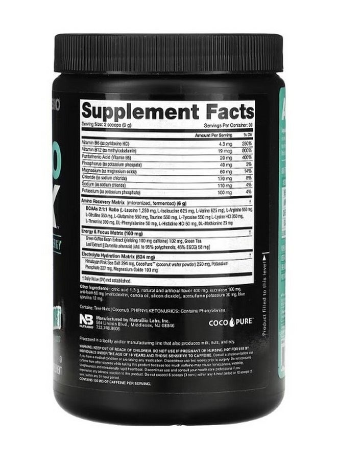 NutraBio Amino Kick Baja Burst 0.6 lb 271 g  - Image 2