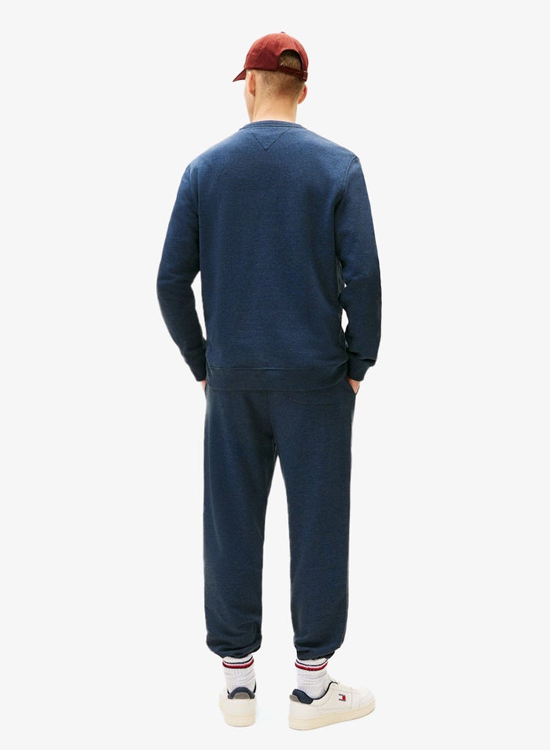 TOMMY JEANS Tommy Badge Terry Crew Neck Sweatshirt - Image 2