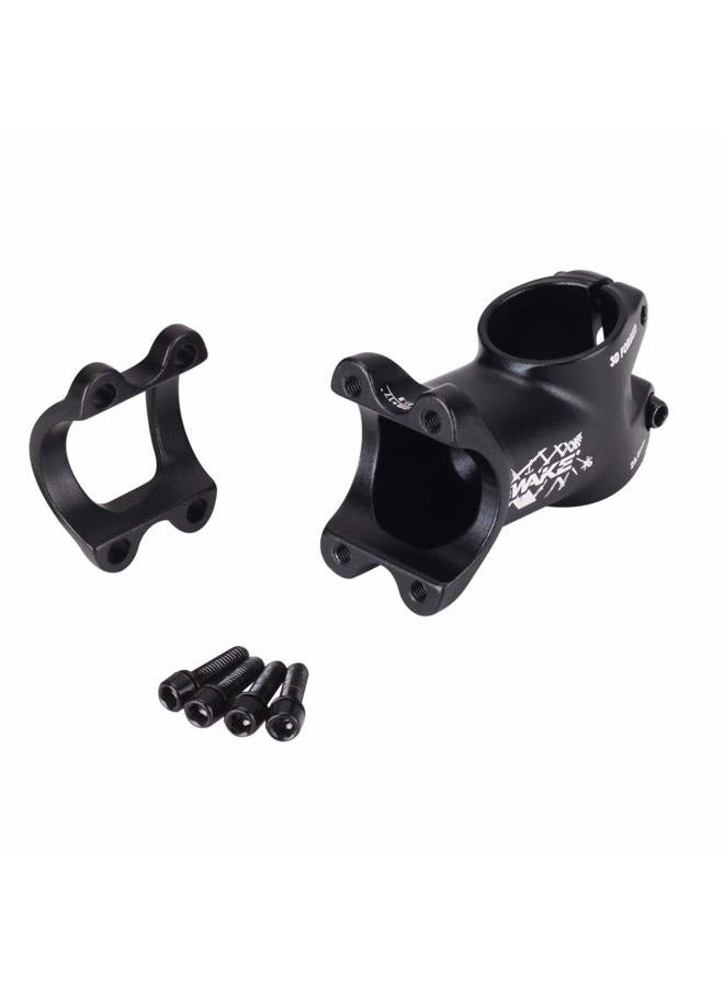 Wake MTB Stem 31.8 70mm 17 Degree Bike Stem Mountain Bike Stem Short Handlebar Stem for Most Bicycle, Road Bike, MTB, BMX, Fixie Gear, Cycling (Aluminum Alloy, Lightweight, Black) - Image 4