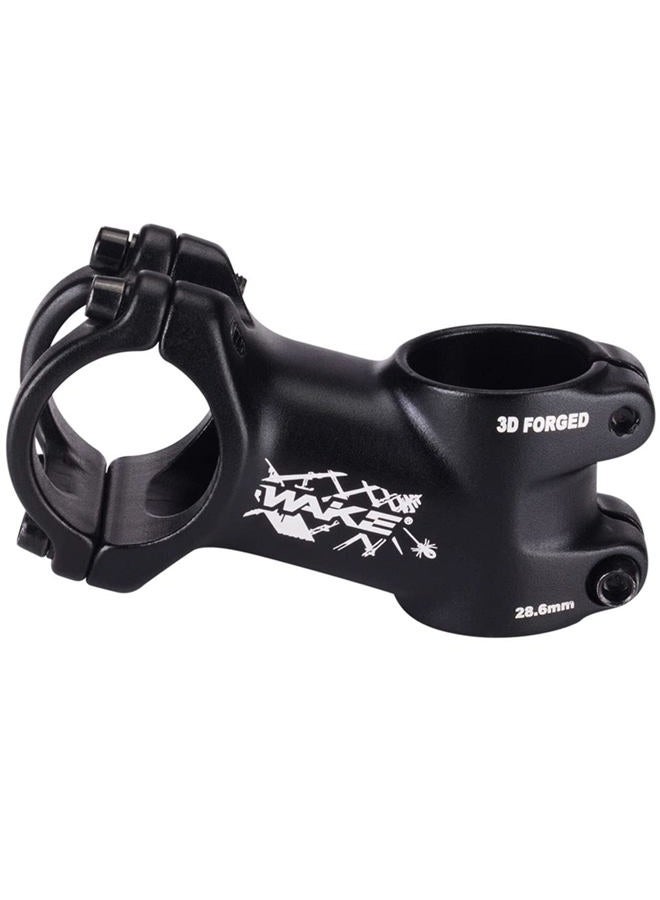 Wake MTB Stem 31.8 70mm 17 Degree Bike Stem Mountain Bike Stem Short Handlebar Stem for Most Bicycle, Road Bike, MTB, BMX, Fixie Gear, Cycling (Aluminum Alloy, Lightweight, Black) - Image 1