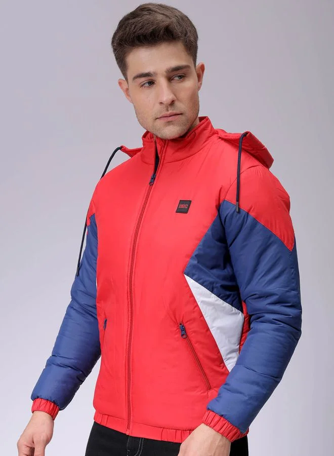 The Indian Garage Co Men Slim Fit Mix & Match Puffer Jackets