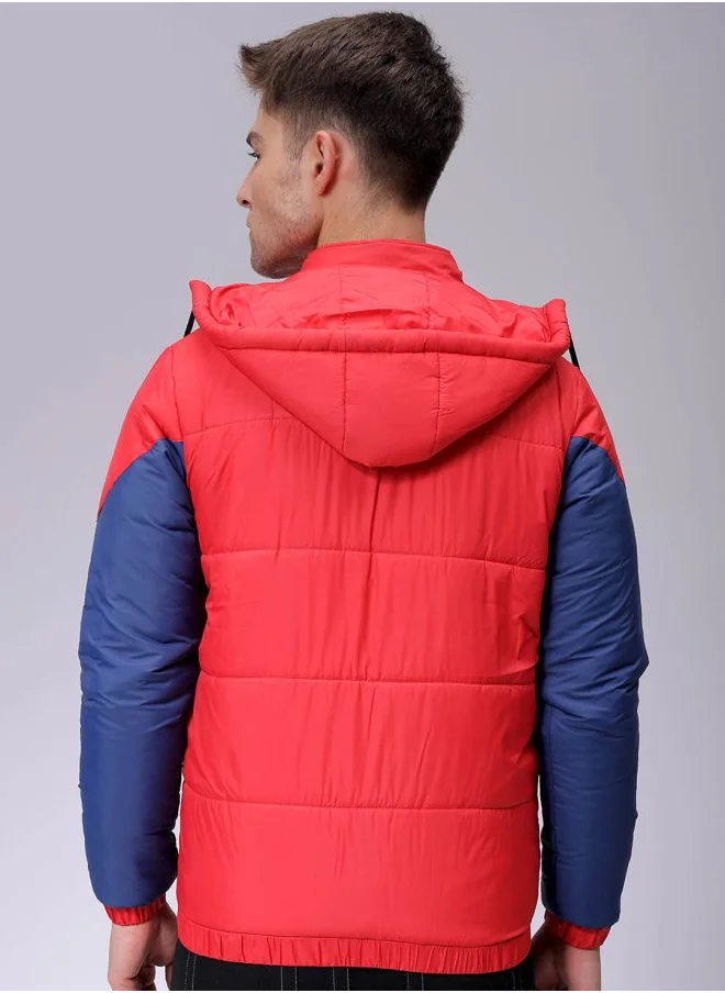 شركة المرآب الهندية Men Slim Fit Mix & Match Puffer Jackets