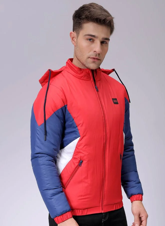 The Indian Garage Co Men Slim Fit Mix & Match Puffer Jackets