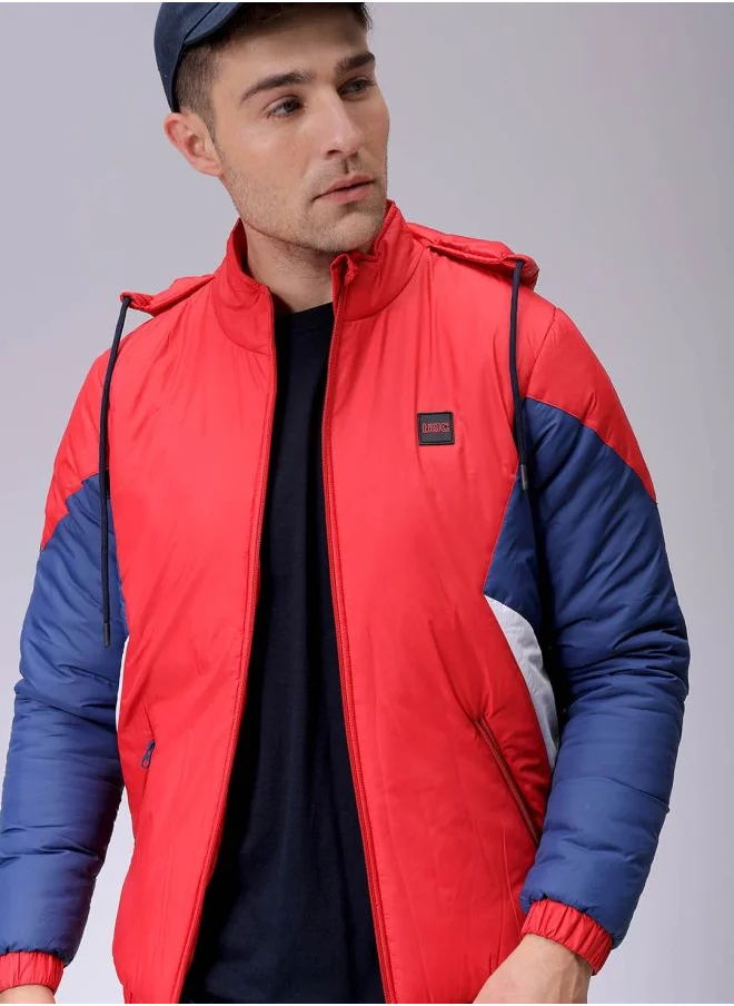 شركة المرآب الهندية Men Slim Fit Mix & Match Puffer Jackets
