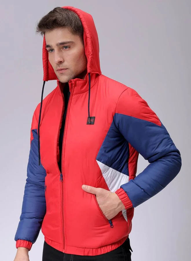 The Indian Garage Co Men Slim Fit Mix & Match Puffer Jackets