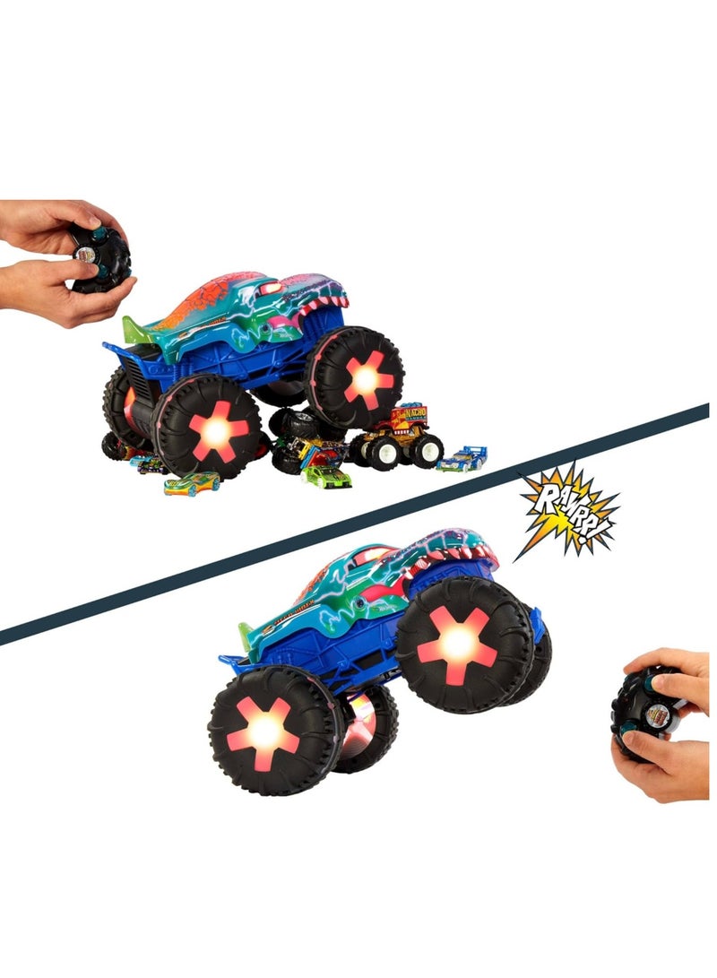 Hot Wheels سيارة هوت ويلز الوحش ميغا وركس أليف RC - Image 3