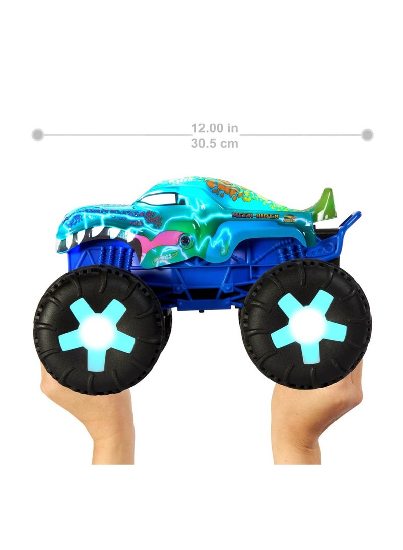 Hot Wheels سيارة هوت ويلز الوحش ميغا وركس أليف RC - Image 4