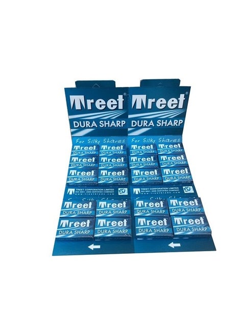 Dura Sharp Double Edge Safety Razor Blades, 100 Count