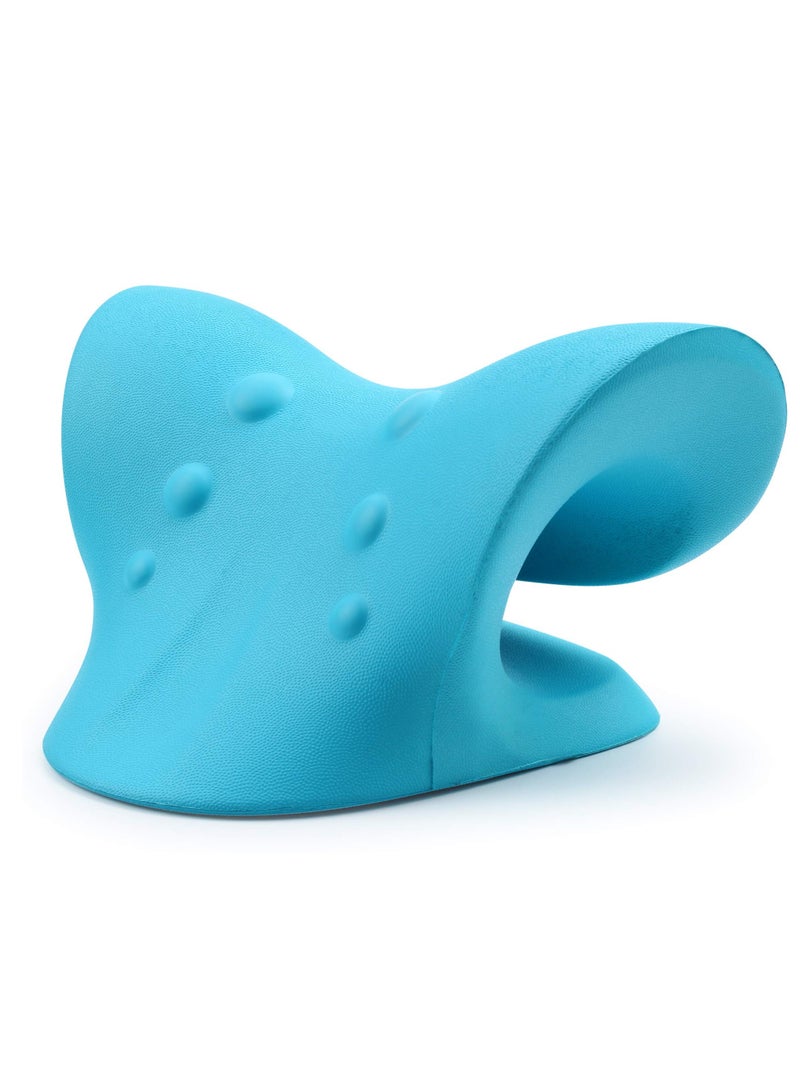 Daytoyz Neck and Shoulder Relaxer, Cervical Traction Device for TMJ Pain Relief and Cervical Spine Alignment, Chiropractic Pillow Neck Stretcher - Image 2