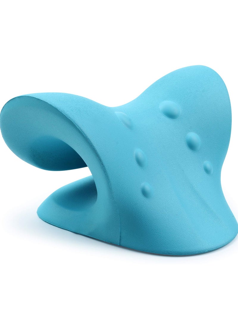 Daytoyz Neck and Shoulder Relaxer, Cervical Traction Device for TMJ Pain Relief and Cervical Spine Alignment, Chiropractic Pillow Neck Stretcher - Image 4