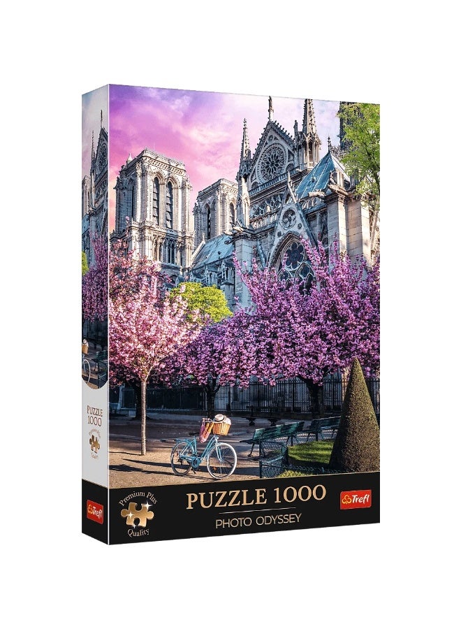تريفل بازل كاتدرائية نوتردام، باريس 1000 قطعة - 10858 - Image 1