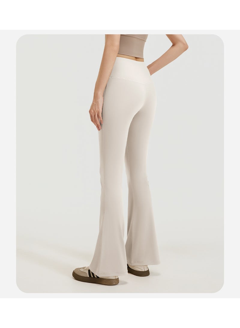 Fitness Leggings Women High Waisted Hip Lifting Exercise Yoga Flared Pants  - Image 3