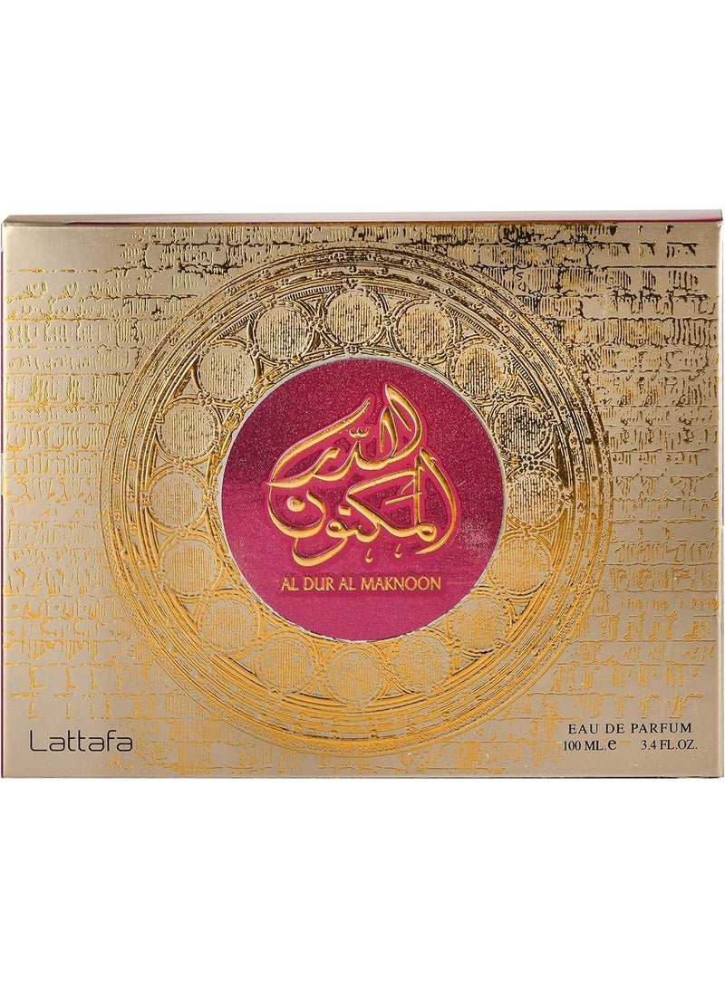 Lattafa Al Dur Al Maknoon Gold Eau de Parfum for Unisex - 100ml - by Lattafa - Image 4