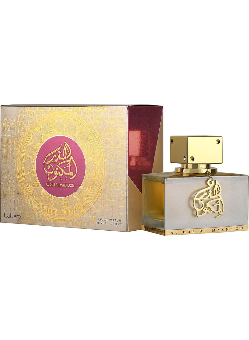 Lattafa Al Dur Al Maknoon Gold Eau de Parfum for Unisex - 100ml - by Lattafa - Image 1