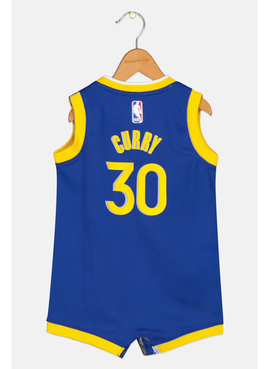 Nike Nike x NBA Toddlers Boy Sleeveless Brand Logo Bodysuits, Blue  - Image 2