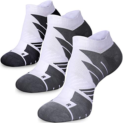 Hylaea Low Cut Athletic Socks with Cushion Padded, Moisture Wicking, Anti-Odor, Seamless, Blister Free - Image 1