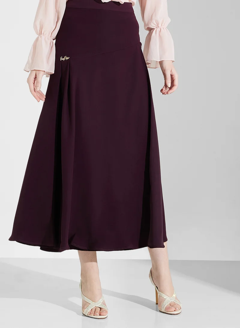 Fashion Trends by Suzy Matar Ruffled Relaxed Skirt Blouse