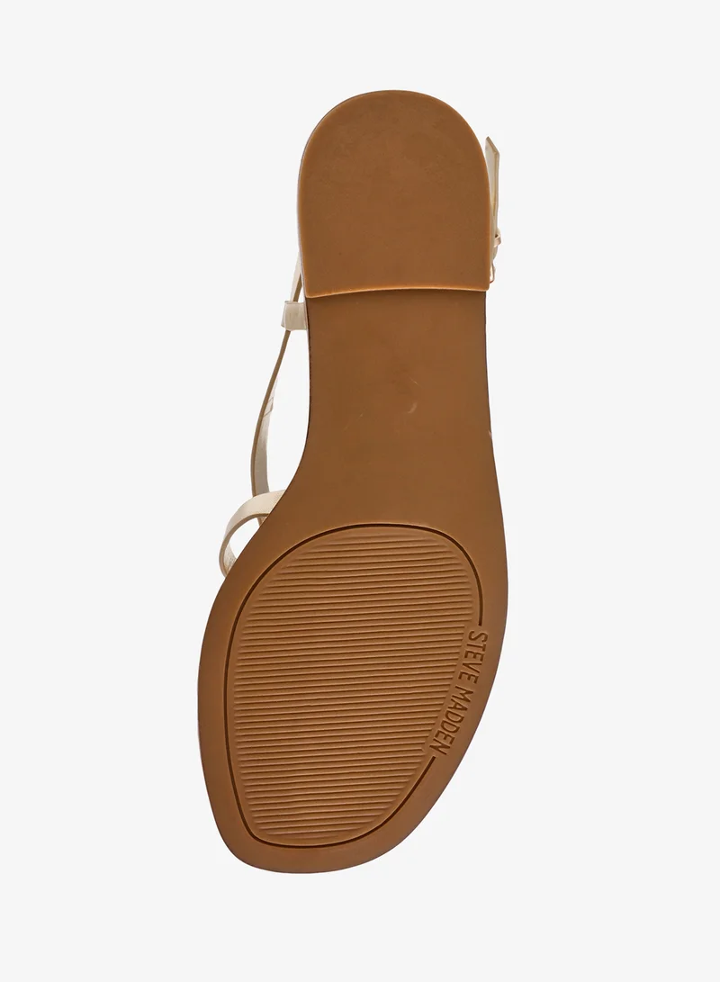 Steve Madden GOLD Slingback Flat Sandals for Women | Best Price UAE