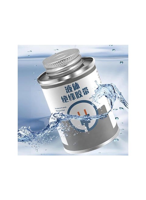 Liquid Insulating Glue, Liquid Insulating High Temperature Glue, Liquid Electrical Tape, Waterproof and Moisture-Proof, Insulation and Anti-Electricity, Good Adhesion, Strong Sealing (1Pcs)