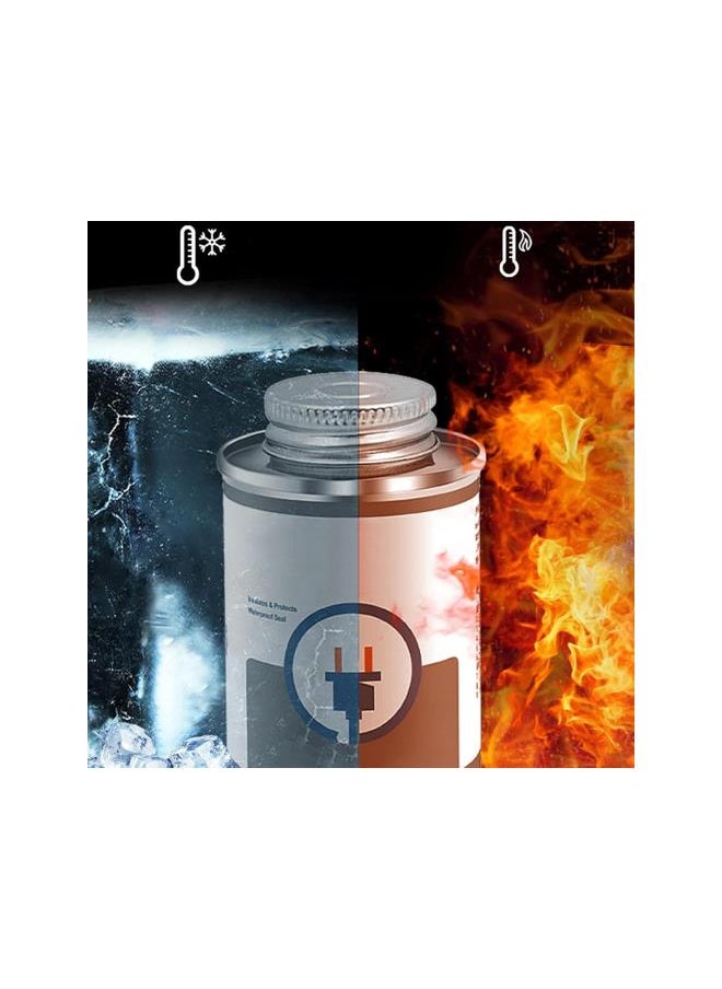 Liquid Insulating Glue, Liquid Insulating High Temperature Glue, Liquid Electrical Tape, Waterproof and Moisture-Proof, Insulation and Anti-Electricity, Good Adhesion, Strong Sealing (1Pcs)