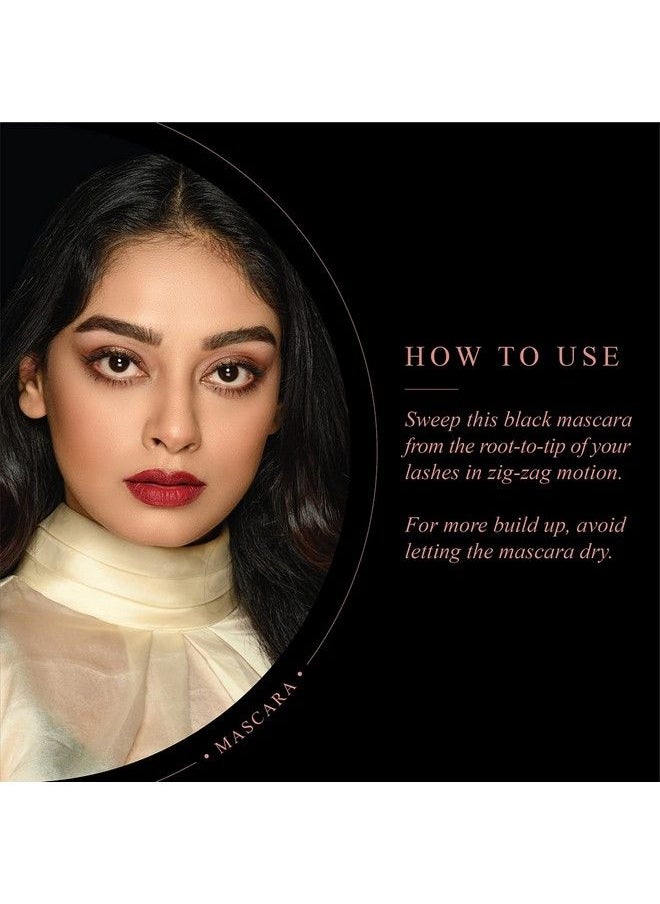MyGlamm - Manish Malhotra Beauty Mascaradark Knight 9Ml ;Volumizing & Defining Black Mascara ; Waterproof Formula - Image 1