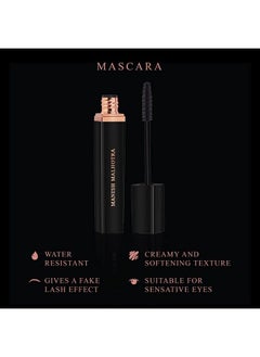 MyGlamm Manish Malhotra Beauty Mascaradark Knight 9Ml ;Volumizing & Defining Black Mascara ; Waterproof Formula  - Image 5