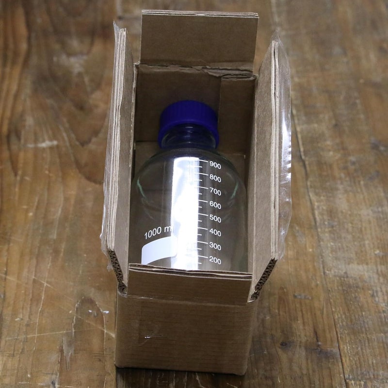 Karter Scientific 1000ml Glass Round Media Storage Bottles with GL45 Screw Cap, Borosilicate Glass, 251N4 (Single) - Image 3