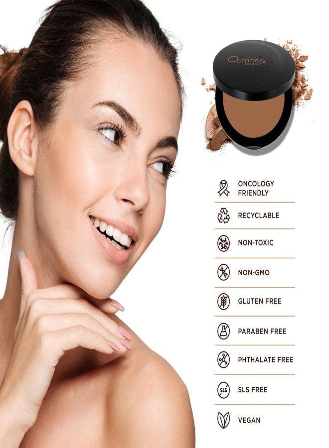 Osmosis Skincare Mineral Pressed Base Foundation, Natural Light - Image 4