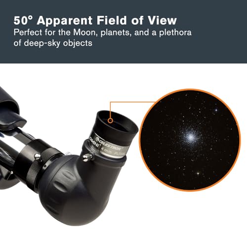 Celestron Omni Series 1-1/4 4MM Eyepiece Lens (Black,Silver) - Image 3