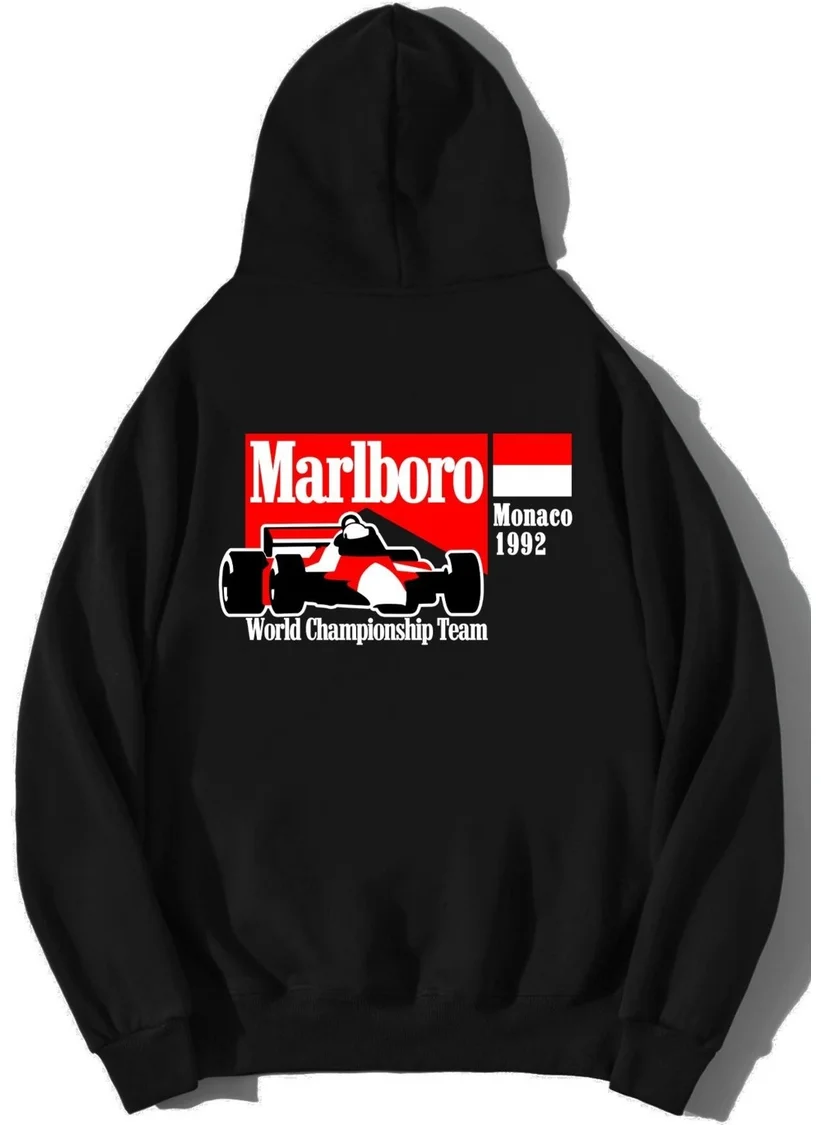 بي ار زد كولكشن Unisex Oversize F1 1992 Monaco Hoodie