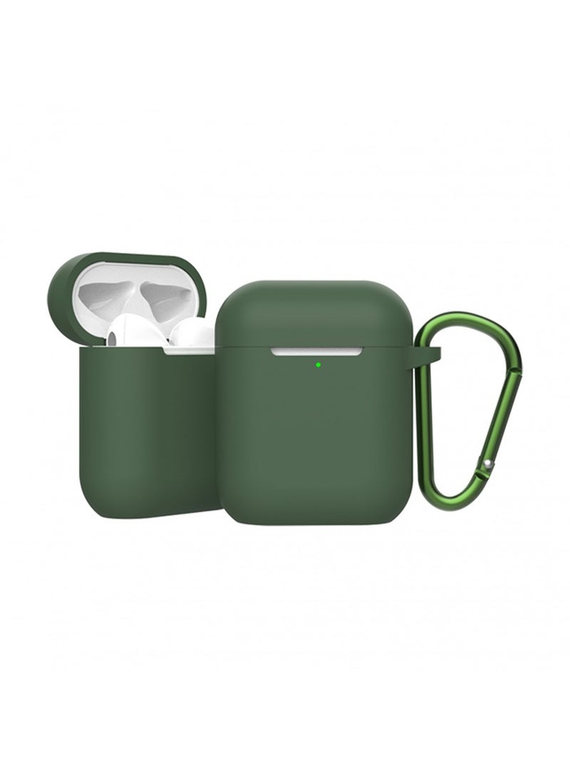 GREEN LION Green Berlin Series Silicone Case for Airpods 1/2 - Green