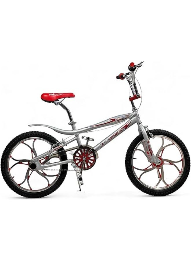 AL BADER ALBADER Cobra 20-Inch, Cobra Bicycle With Modern Design, Bike With Comfortable And Adjustable Seat, Bike For Kids With Dual Disc Brake, Mountain Bikes Design, Nice Gift For Kids  - Image 1
