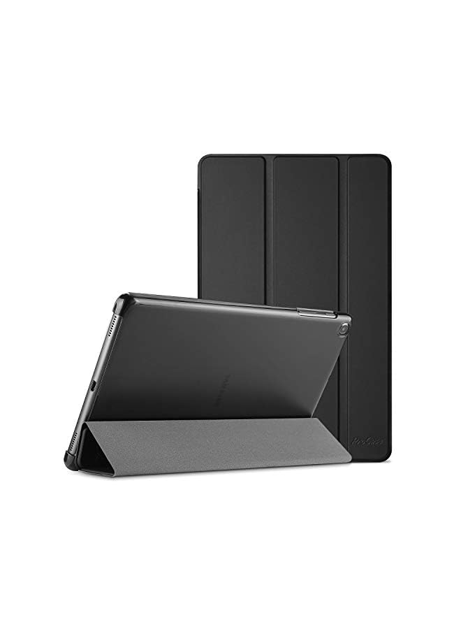 Procases Galaxy Tab A 10.1 Case 2019 Model T510 T515 T517, Slim Lightweight Stand Case Shell Cover for 10.1 Inch Galaxy Tab A Tablet SM-T510 SM-T515 SM-T517 2019 Release -Black - Image 2